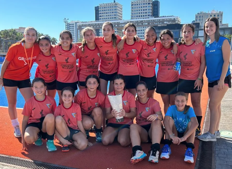 Las Infantiles ganan la Copa Federación